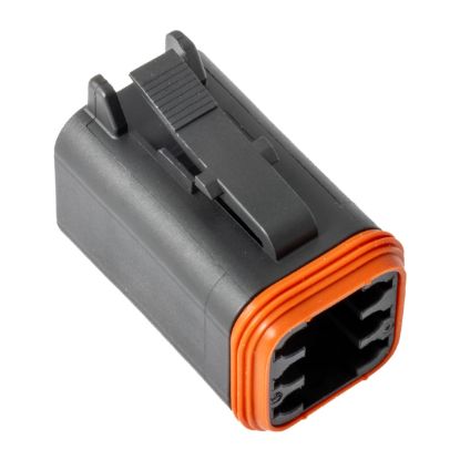 DT 6 Way Plug -Black - DT06-6S-E004, image 1 of 2