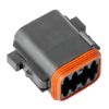 PLG, 8P, BLK, N, Seal RET, A - DT06-08SA-EP07