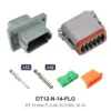 DT 12 Way Flanged Kit Solid Nickel 16-14 - DT12-N-14-FLG