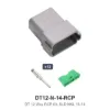 DT 12 Way Kit Solid Nickel 16-14 Recep - DT12-N-14-RCP