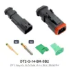 DT 2 Way Kit, SLD Gold 16-14, BLK, SB Both - DT2-G-14-BK-SB2