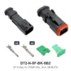 DT 2 Way Kit, STMP NKL, BLK, SB Both - DT2-N-SF-BK-SB2