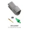 DT 3 Pin Receptacle Kit Gold - DT3-G-RCP