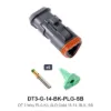 DT 3 Way PLG Kit, SLD Gold 16-14, BLK, SB - DT3-G-14-BK-PLG-SB