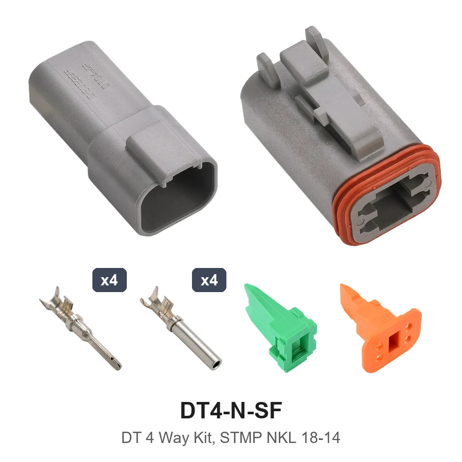 DT 4 Way Kit Stamped Nickel - DT4-N-SF