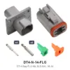 DT 4 Way Flanged Kit Solid Nickel 16-14 - DT4-N-14-FLG