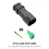 DT 4 Way RCP Kit, SLD Gold, BLK, SB RCP - DT4-G-BK-RCP-SBR