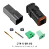 DT 6 Way Kit, SLD Gold, BLK, SB - DT6-G-BK-SB