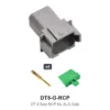 DT 8 Pin Receptacle Conn Kit Solid Gold - DT8-G-RCP