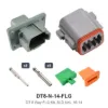 DT 8 Way Flanged Kit Nickel 16-14 Solid - DT8-N-14-FLG