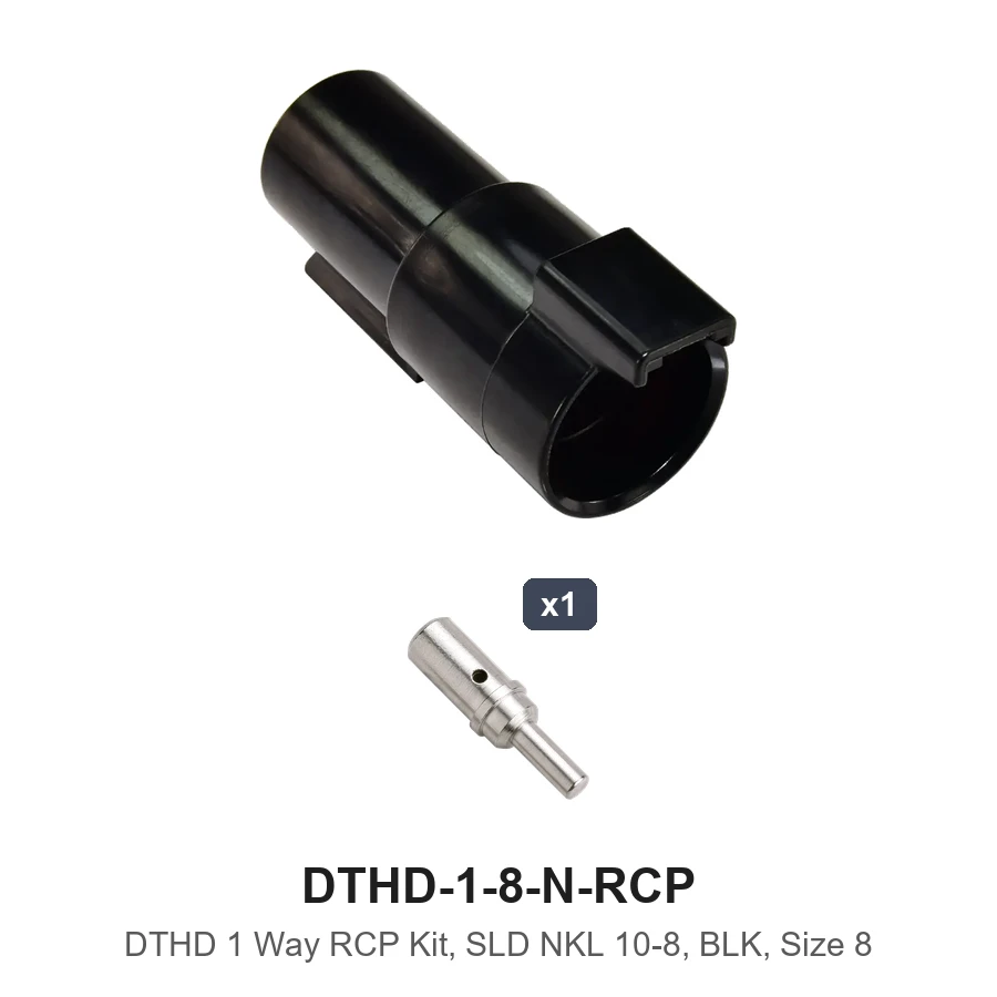 DTHD Size 8 Receptacle Kit - DTHD-1-8-N-RCP