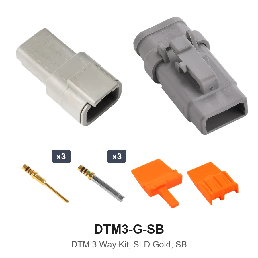 DTM 3 Way Kit Gold Solid SB - DTM3-G-SB