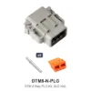 DTM 8 Way Plug Kit Nickel Solid - DTM8-N-PLG