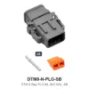 DTM 8 Way Plug Kit Nickel Solid SB - DTM8-N-PLG-SB