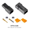 DTP 2 Way Kit Gold Solid Black - DTP2-G-BK