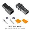 DTP 2 Way Kit, STMP NKL 14-12, BLK, SB - DTP2-N-SF-BK-SB