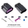GT150 4 Way M/F Kit 18-16AWG - GT150-04-KIT-1816