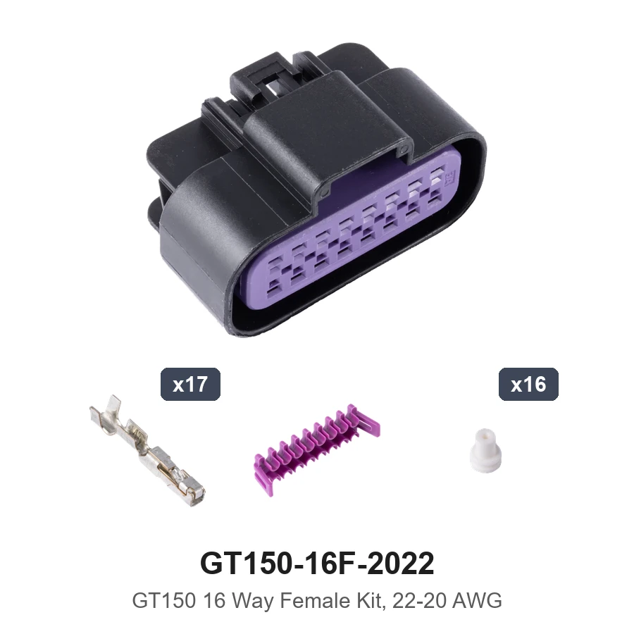 GT150 16 Way Female Kit 22-20AWG - GT150-16F-2022